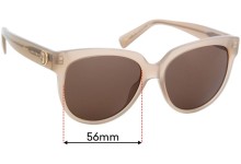 Sunglass Fix Replacement Lenses for Marc by Marc Jacobs Sun Rx 11 - 56mm Wide